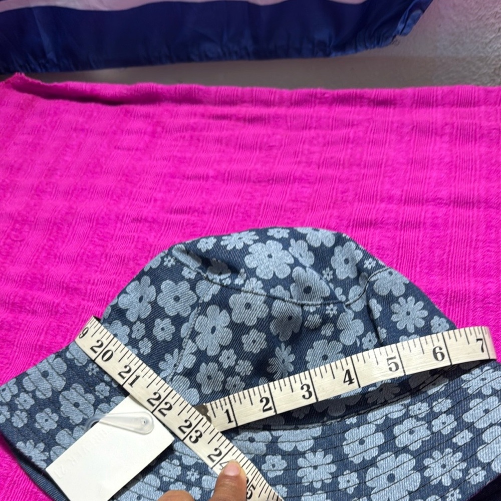 Forever 21 Blue Floral Kids Hat